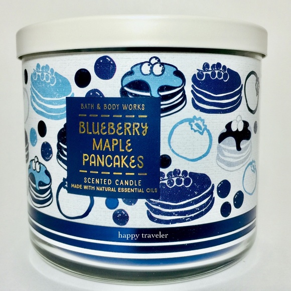 BLUEBERRY MAPLE PANCAKES 3 Wick Candle